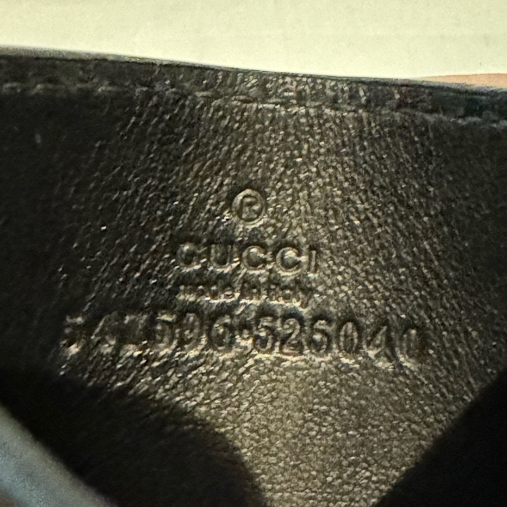 Gucci GG leather Card Holder - Picture 5 of 7